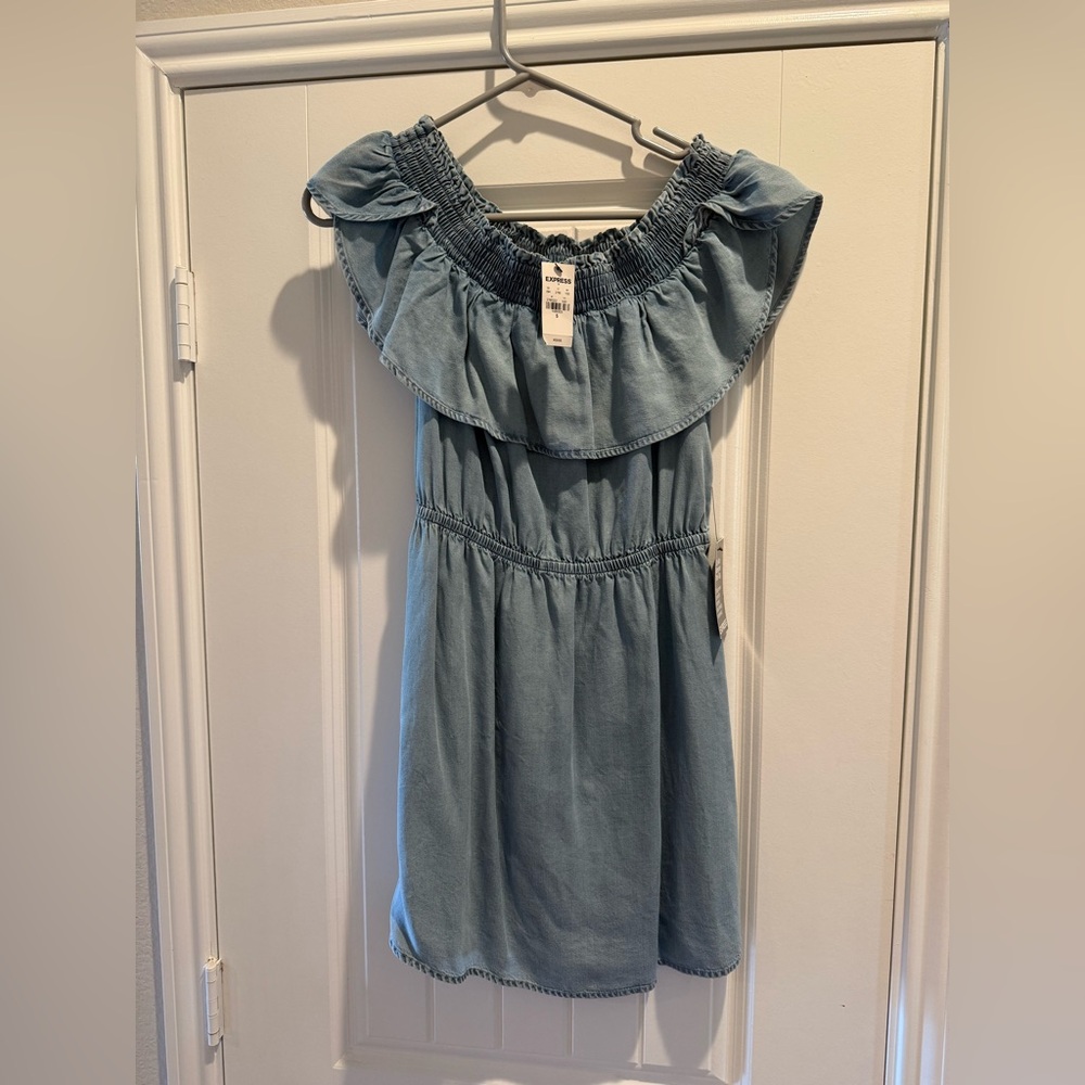 Express Denim Blue Dress